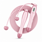 96 Pieces Digital Jump Ropes with Counter for Cardio and Fitness, Pink, Single