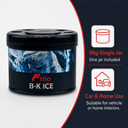 120 Pieces Car & Home Air Freshener, Ice Scent, 90g Jar