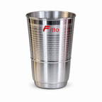 120 Pieces Stainless Steel Drinking Tumbler, Silver, Single Piece