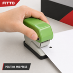 120 Pieces One-Hole Paper Punches, 6 mm Punch Size, 12-Sheet Capacity, Assorted Colour, 1 Piece