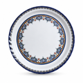 60 Pieces Melamine Round Serving Trays with Decorative Pattern, 60 cm