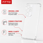 240 Pieces Clear Anti-Burst Phone Cases with Reinforced Corners for S22 Ultra