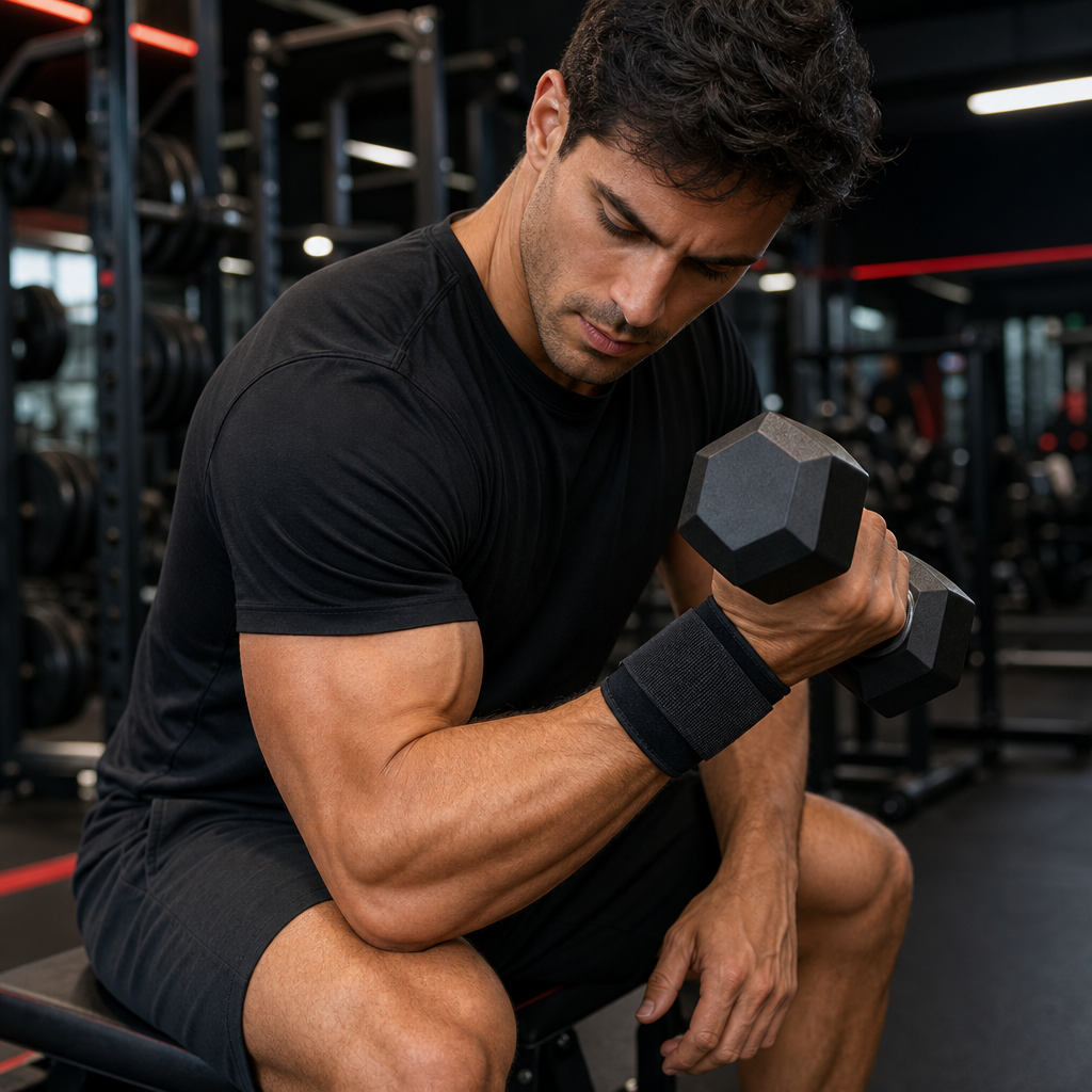 72 Pieces Wrist Support for Gym and Fitness, Black, Non-Slip Design