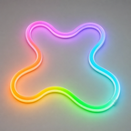 72 Pieces RGB LED Neon Rope Lights, 5 m, 1 Piece