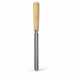 144 Pieces Stainless Steel Kitchen Utensil with Wooden Handle, 32 cm