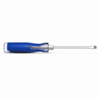 144 Pieces Slim Hand Screwdriver, Double-Sided Design with Comfort Grip, 23 cm, Blue and Silver, 1 Piece