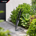 72 Pieces Long-Blade Garden Shears, 35 cm, Black, 1 Piece