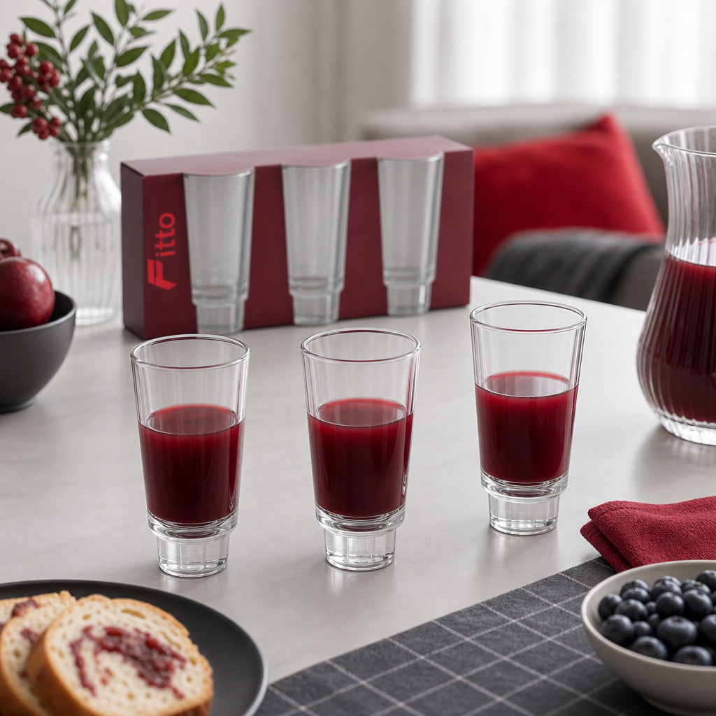 96 Pieces Standard Glass Tumbler Set, 140 ml, 3 Pieces