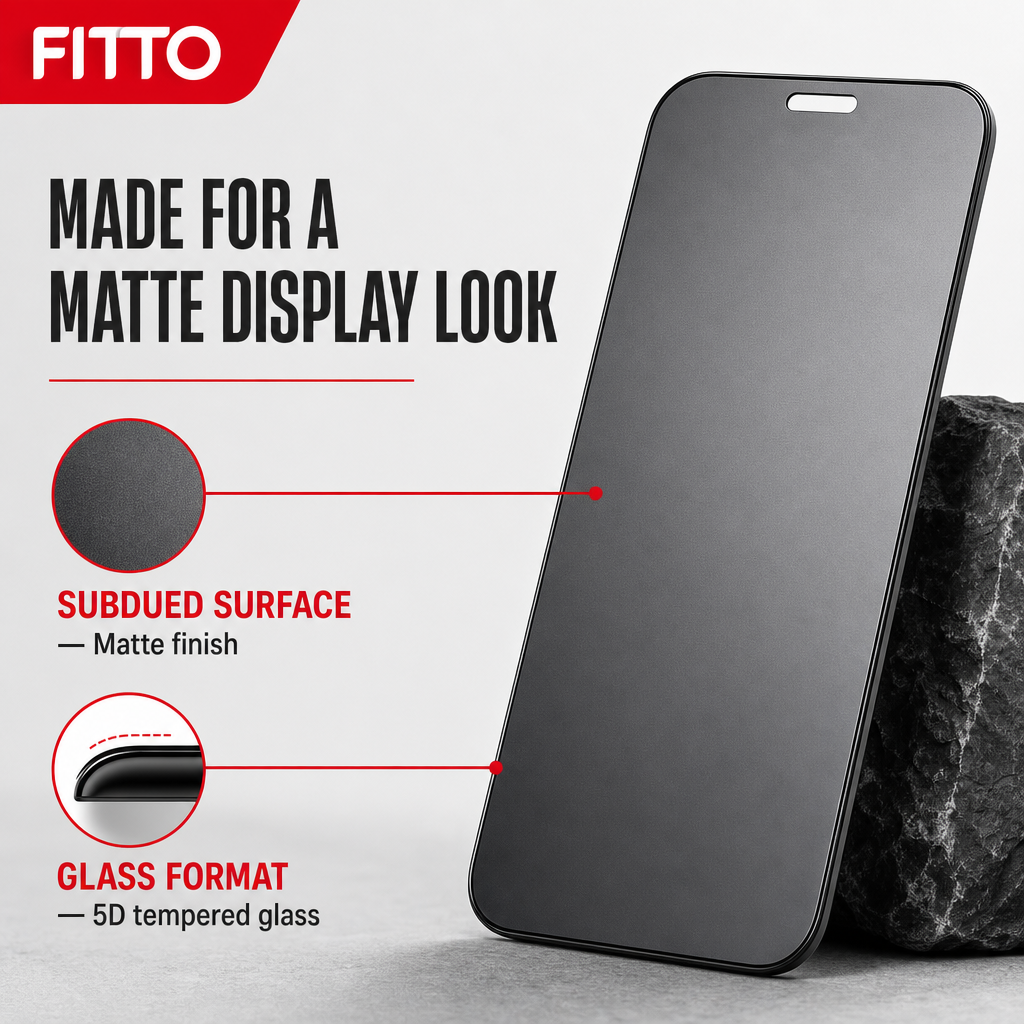120 Pieces 5D Matte Tempered Glass Screen Protectors for 15 Pro, Anti-Static Finish