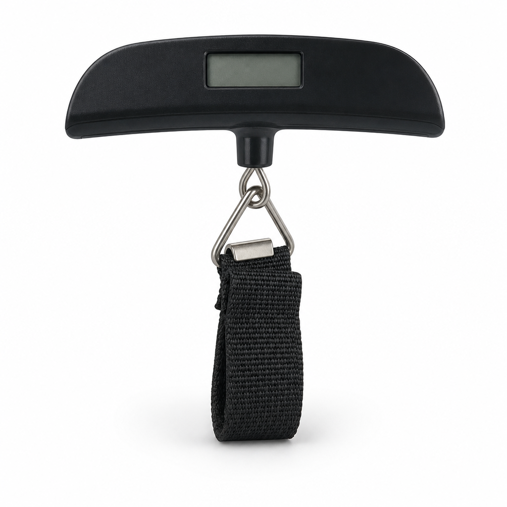 96 Pieces Digital Luggage Scale with LCD Display, 50 kg Capacity, Black, 1 Piece