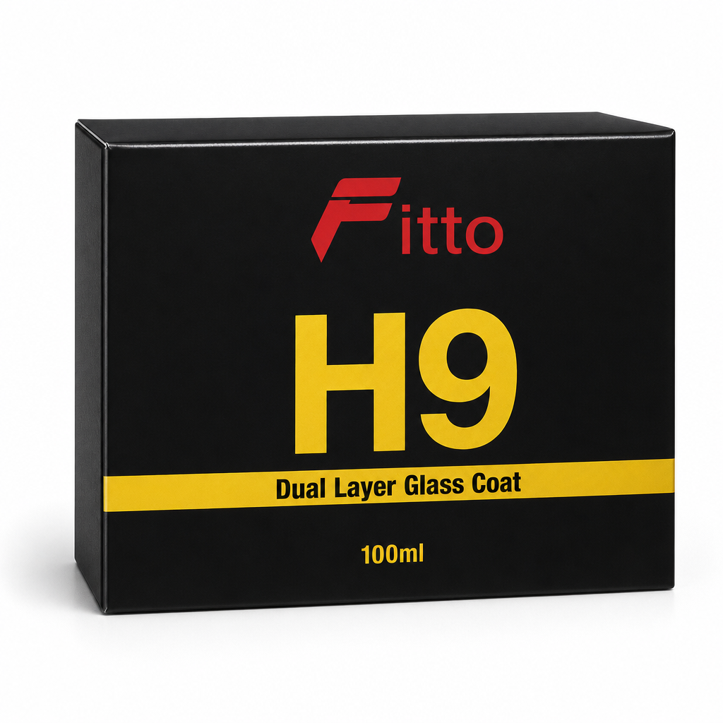 48 Pieces H-9 Dual Layer Glass Coating, 100 ml, Water-Repellent Automotive Surface Treatment
