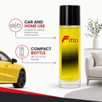 96 Pieces Car & Home Air Freshener Spray, Yellow, 18 x 5 x 5 cm