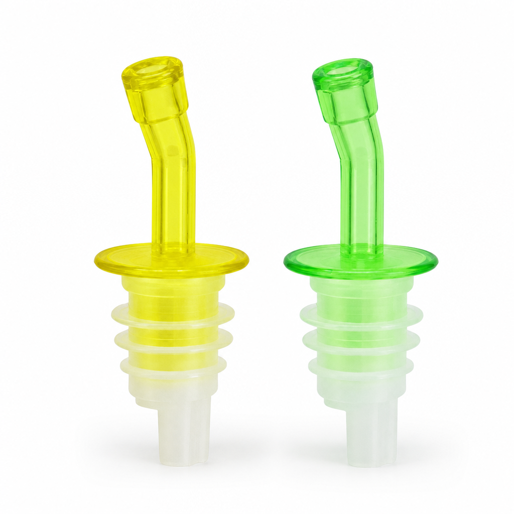 240 Pieces Bottle Pourer Spout Set, 2 Pieces, Assorted Colours, Kitchen Beverage Bottle Accessory