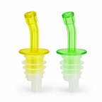 240 Pieces Bottle Pourer Spout Set, 2 Pieces, Assorted Colours, Kitchen Beverage Bottle Accessory
