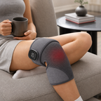 60 Pieces Grey Electric Knee Massager with Heat and Touch Controls, 1 Piece