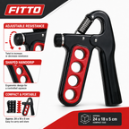 96 Pieces Adjustable Hand Grip Strengtheners Set for Hand, Wrist and Forearm Training