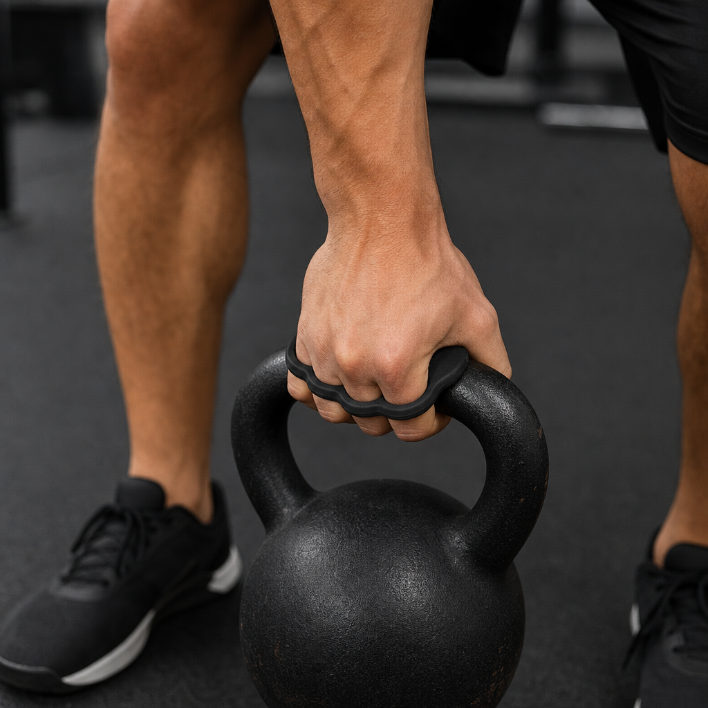 120 Pieces Flexible Rubber Palm Protector Grip for Weight Lifting and Fitness, Black