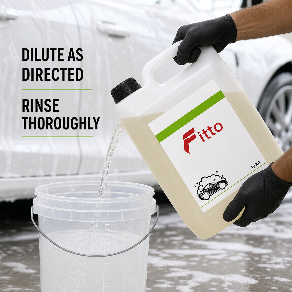 48 Pieces Concentrated Foaming Car Shampoos with Water-Repellent Protective Film, 10 kg