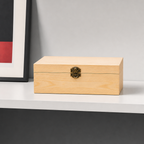 96 Pieces Wooden Storage Box, Natural Wood, 8 x 5 Inch, Single Box