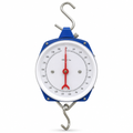 72 Pieces Dial Hanging Scales with Hook, 100 kg Capacity, Blue and White, 1 Unit