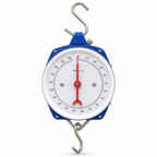 72 Pieces Dial Hanging Scales with Hook, 100 kg Capacity, Blue and White, 1 Unit