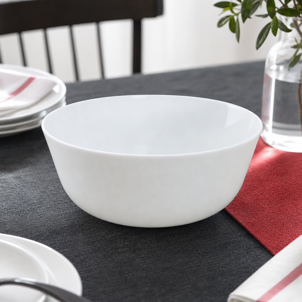96 Pieces Serving Bowl, 9 Inch, White