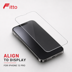 96 Pieces 5D Tempered Glass Screen Protectors for iPhone 13 Pro, ESD Anti-Static, 1 Pack