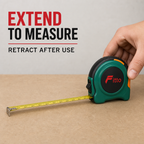 96 Pieces Retractable Measuring Tape, 3 m, 16 mm Blade Width, Green Orange Black, 1 Piece
