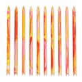 240 Pieces Assorted Colour Pulling Ribbon 18 mm, 10 Pieces for Party Decorations