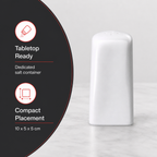 96 Pieces Salt Shakers, White, 10 x 5 x 5 cm