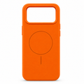 120 Pieces Silicone Magnetic Phone Cases with Raised Camera Protection for 17 Pro Model, Orange Protective Cover