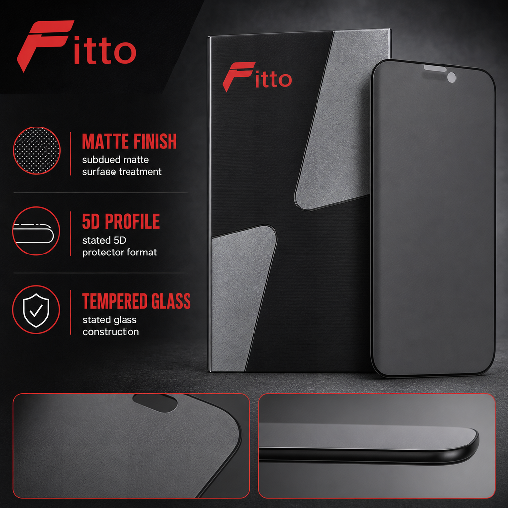 120 Pieces Screen Protectors for 13 Pro Smartphone, 5D Matte Tempered Glass with Anti-Static Finish, Single Piece