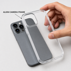 144 Pieces Clear Phone Cases with Raised Camera Frame for Specified Phone Model, Transparent Cover