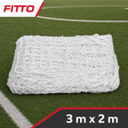 48 Pieces Football Goal Nets for 5-Player Goal, 3 m x 2 m Replacement Net