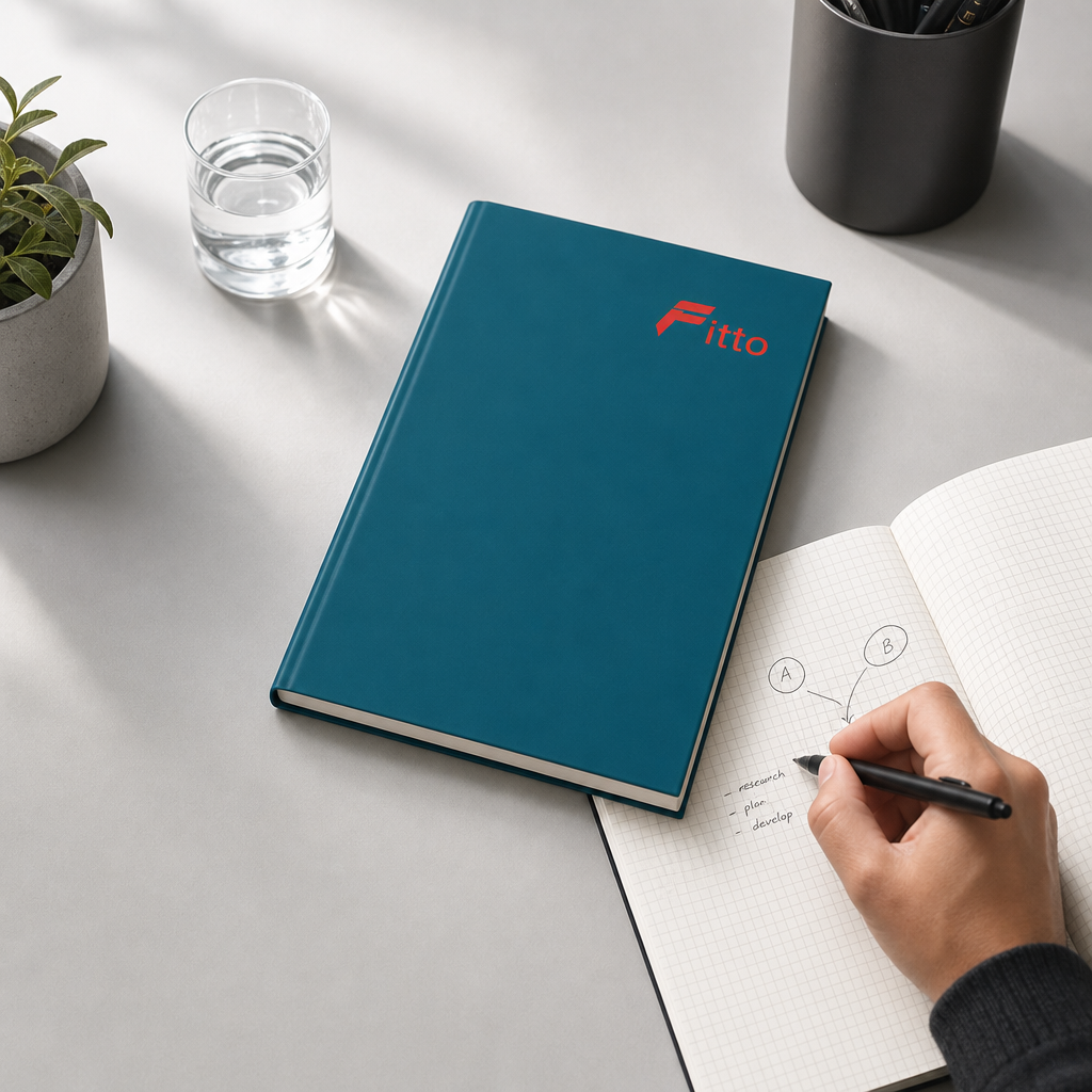 144 Pieces A4 Square-Ruled Notebook, 10 mm Grid, 80 Sheets, 21 × 29.7 cm