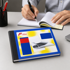 240 Pieces Carbon Duplicate Book A6, 105 x 145 mm, 100 Duplicate Sets, Blue Cover, 1 Piece