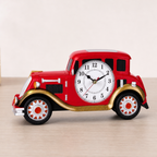 96 Pieces Red Car-Shaped Analogue Alarm Clocks, 1 Piece, Tabletop Decorative Clock