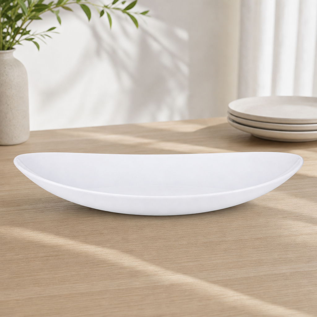 96 Pieces Opal Bowl, 6 Inch White Tablewares Dish