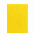 120 Pieces Microfiber Cleaning Cloth, No Stitching, 40 x 60 cm, Yellow, Single Piece