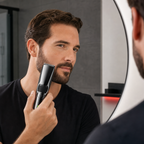 72 Pieces Hair Trimmers with Stainless Steel Blade, 0.5–20 mm Adjustable Cutting Range for Facial Grooming
