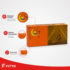 96 Pieces Ramadan Decorative Paper Box with Crescent and Mosque Design, Orange and Brown, 1 Piece, 30 x 25 x 8 cm