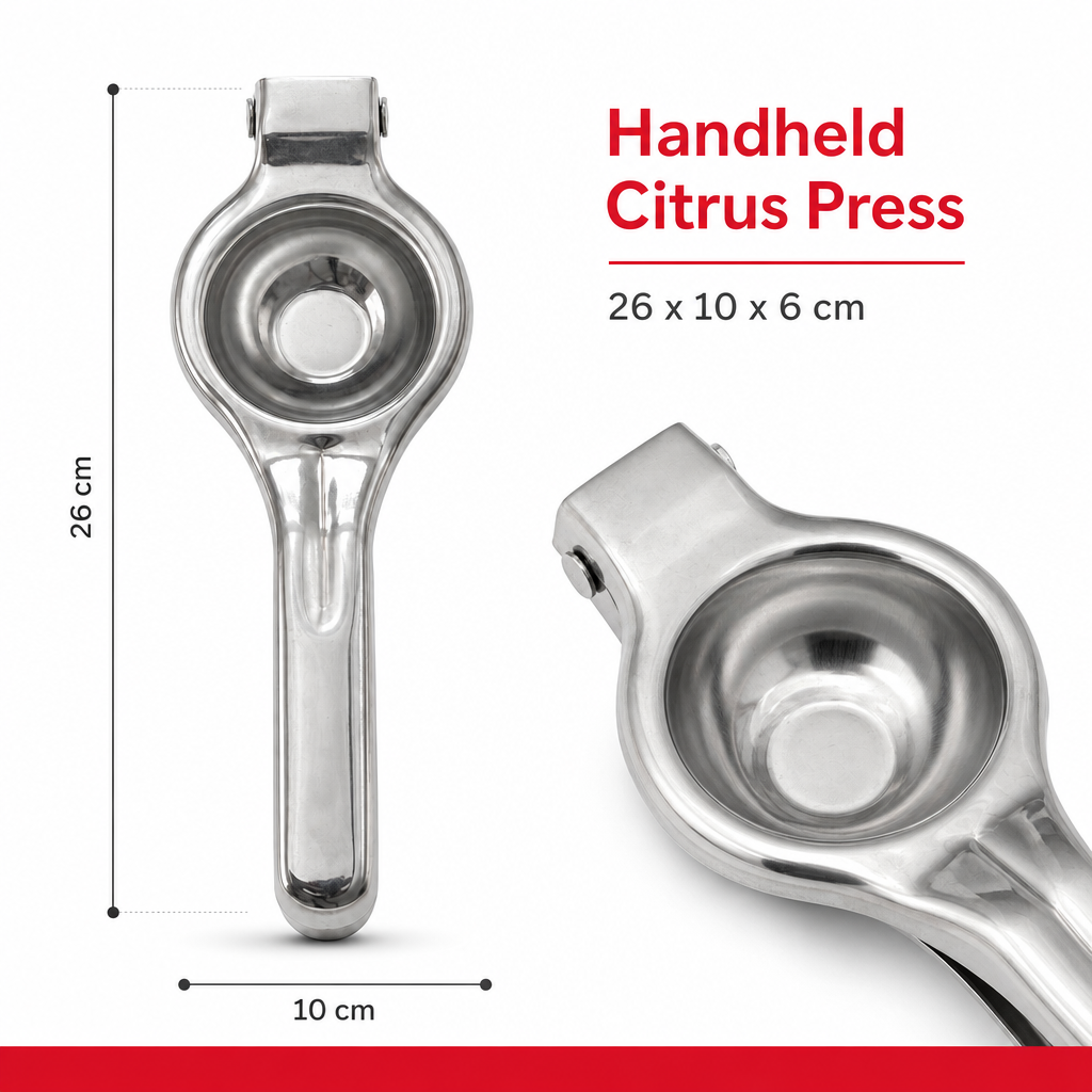 120 Pieces Stainless Steel Lemon Squeezer with Handle, Manual Citrus Press, 26 x 10 x 6 cm