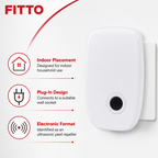 96 Pieces Electronic Pest Repeller, Plug-In Ultrasonic Indoor Pest Control Devices