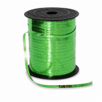 120 Pieces Green Metallic Ribbon Roll, 5 mm x 250 yd, Continuous Decorative Ribbon for Crafts and Wrapping