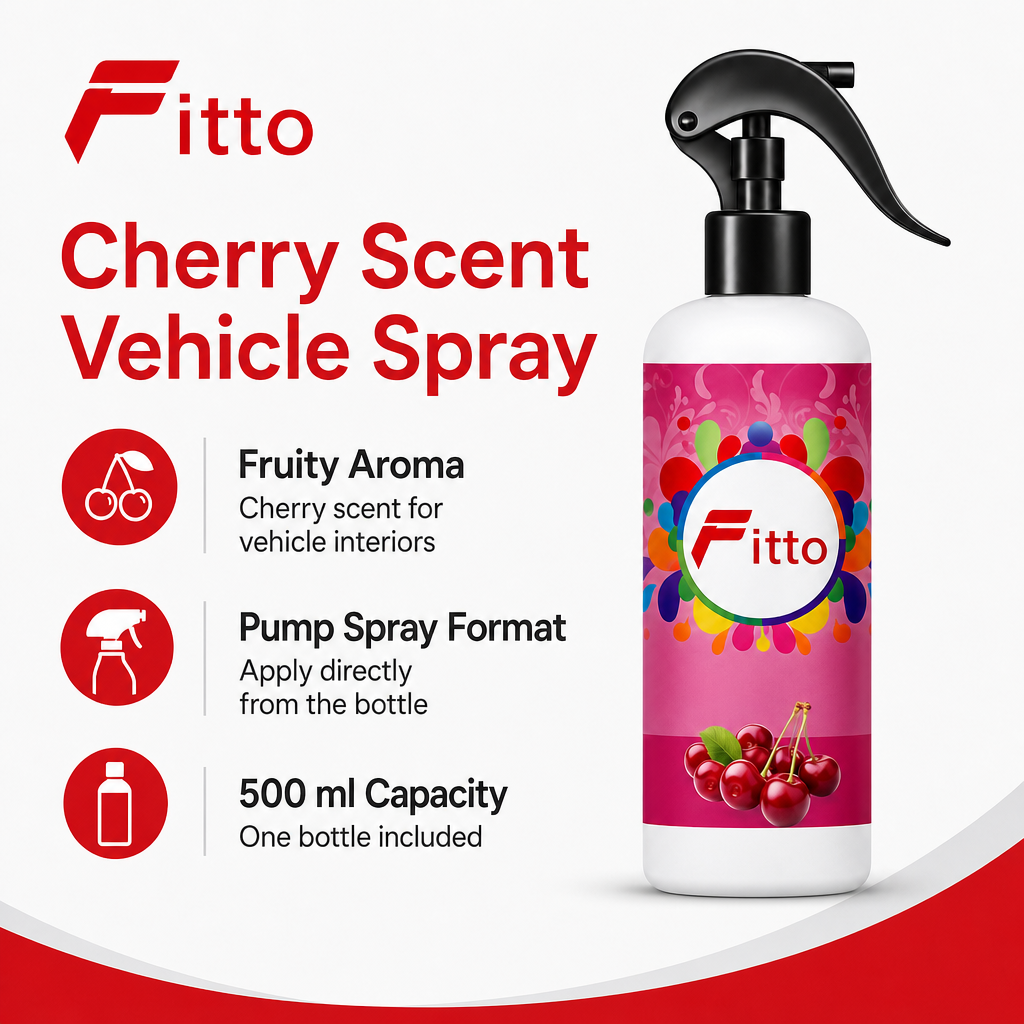 96 Pieces Car Air Fresheners Spray, Cherry Scent, 500 ml