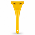 144 Pieces 2 Inch Plastic Window Scrapers, Yellow, 1 Piece