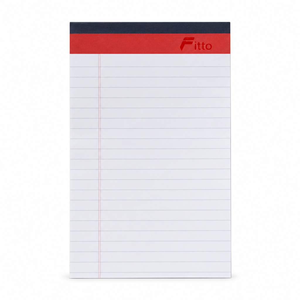 240 Pieces Single-Line Ruled Writing Pad, 5 x 8 Inch, 40 Sheets, 1 Piece