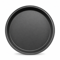 96 Pieces Round Cake Mold, 28 cm Carbon Steel Non-Stick Bakeware, Black, 1 Piece