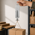120 Pieces Mechanical Spring Hanging Scales, 25 kg Capacity, 15 cm Steel Body, Handheld Weight Checker, 1 Piece