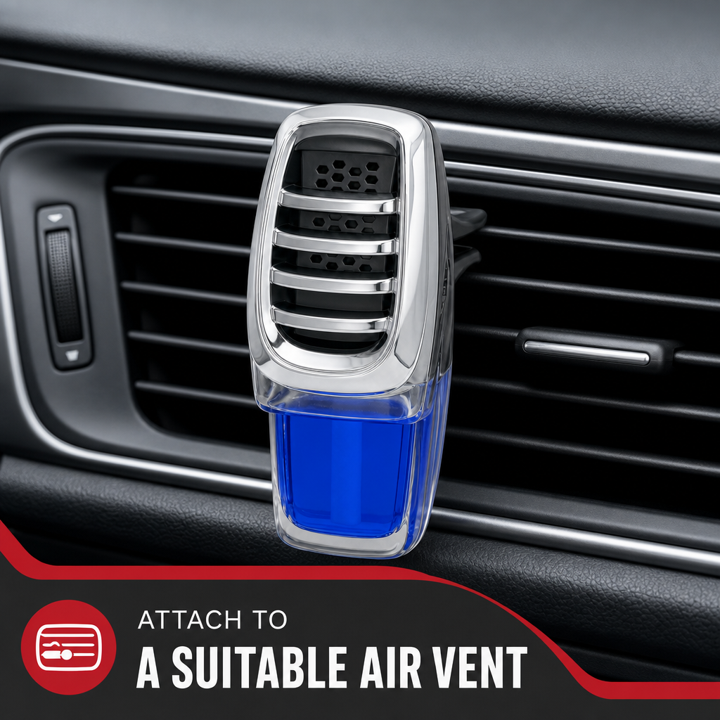 96 Pieces Car Vent Air Freshener Clip, New Car Scent, Single Unit